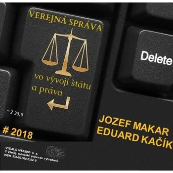 Kniha Verejná správa vo vývoji štátu a práva Ekniha