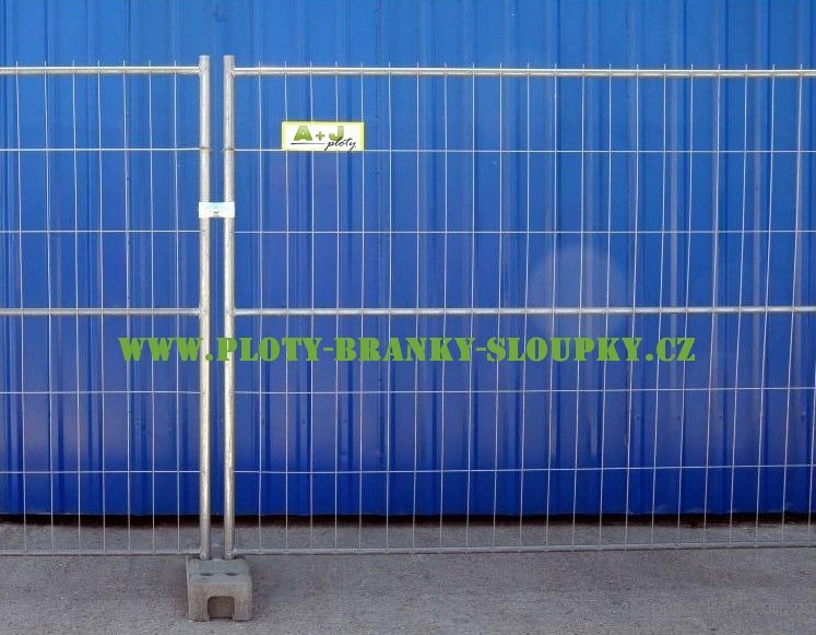Mobilní oplocení - patka PVC 24 kg