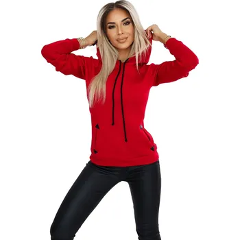 Dámská mikina Dámská mikina 262-2 - NUMOCO Červená XL