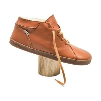 Pánská zimní obuv Pegres kotníkové zimní hnědé BF 80W 45 hnědá