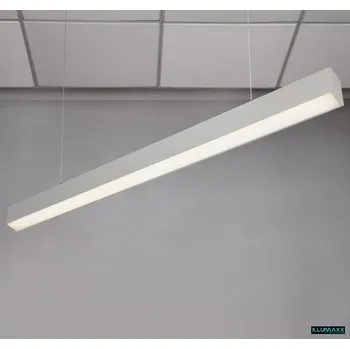 Dekorativní svítidlo LED svítidlo DALAS LED 38W NW-S, 4000LM, 4000K IP40 (lineární svítidlo stříbrné, 4000LM, 4000K)