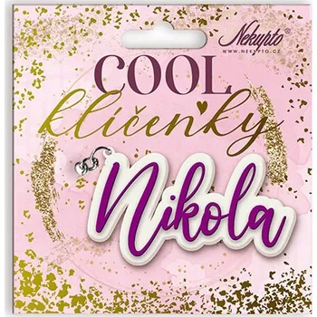 Nekupto Dárková klíčenka se jménem Nikola