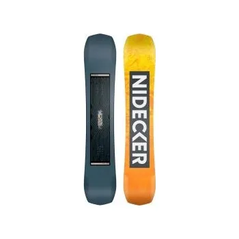 Snowboard Nidecker Sensor 24/25 Wide 159 cm; Žlutá snowboard + DÁREK DLE VÝBĚRU!