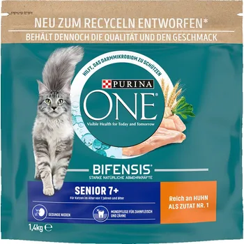 Krmivo pro kočku Purina One Bifensis Senior 7+ Chicken, 1,4 kg