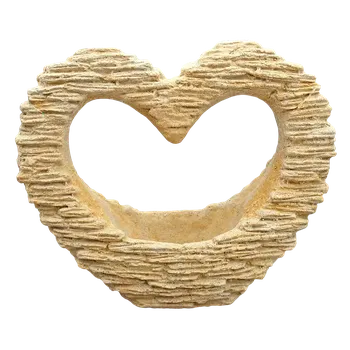 Zahradní dekorace Květináč ve tvaru srdce 10kg