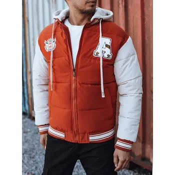 Pánské oblečení Pánská bunda TX4877 Barva: Červená, Velikost: 2XL