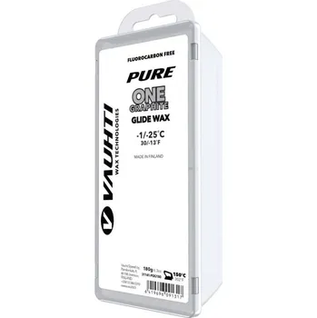 Lyžařský vosk Vauhti PURE ONE GRAPHITE 180 g ( -1/-25)
