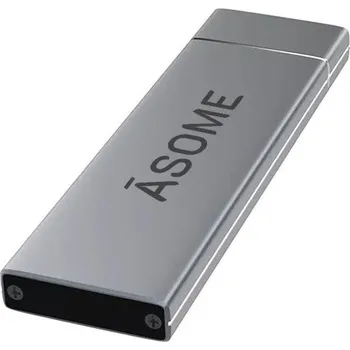 Externí pevný disk Externí disk Asome SuperSpeed 512 Gb - Temně Šedý