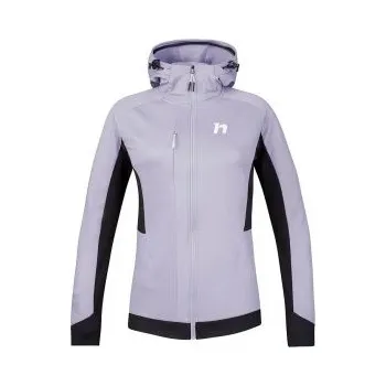 Dámská mikina Hannah NELA HOODY lavender aura/anthracite 38; Fialová mikina + DÁREK DLE VÝBĚRU!