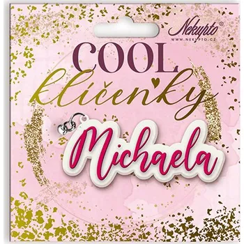 Nekupto Dárková klíčenka se jménem Michaela