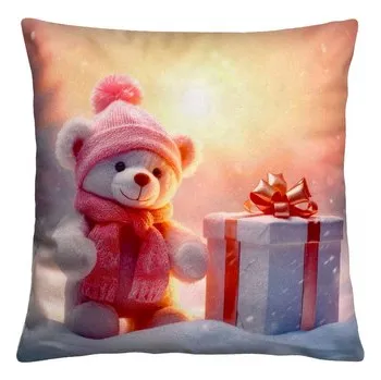 Vánoční polštář XMAS BEAR 40x40 cm Mybesthome