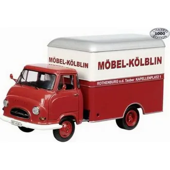 autíčko 1:43 HANOMAG KURIER KASTENWAGEN MOBEL KOLBBLIN