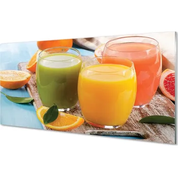 Obraz Obraz na skle Koktejly barevných skel 100x50 cm 2 Přívěsky