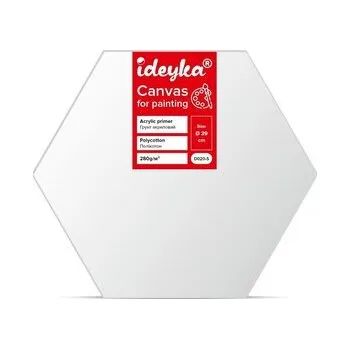 Set školních potřeb Płótno malarskie na sześciokątnym blejtramie 39cm