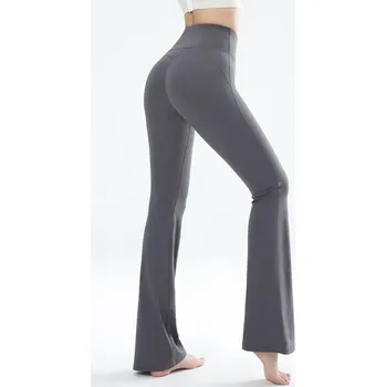 Dánské legíny slim yoga s vysokým pasem Barva: Šedá, Velikost: S