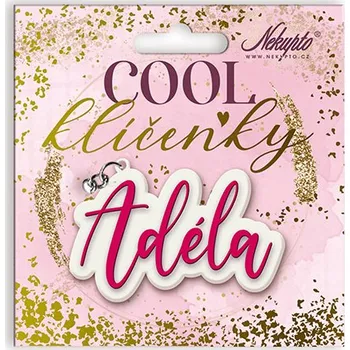 Nekupto Dárková klíčenka se jménem Adéla