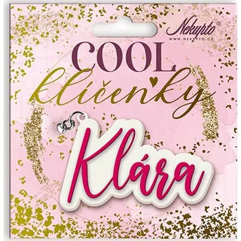 Nekupto Dárková klíčenka se jménem Klára
