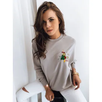 Dámská mikina Dámská mikina JAPANESE BY0928z Barva: Světle Šedá, Velikost: M