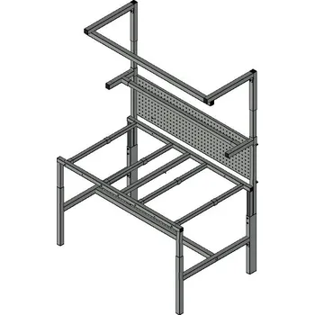 Dílenský stůl Podnož pro výškově stavitelný antistatický stůl SPEX159