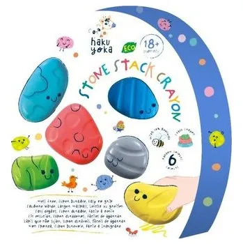 Set školních potřeb Kredki - Kamienie