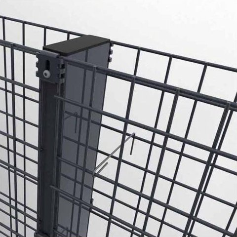 Sloupek pro panely 2D a Zenturo GABION - 2700mm