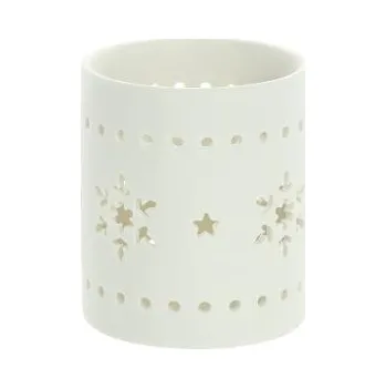 Vánoční dekorace RXL 499 Porc. svícen vločky RETLUX