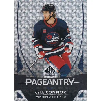Sběratelská karetní hra insert karta KYLE CONNOR 23-24 SP Authentic Pageantry číslo P-50