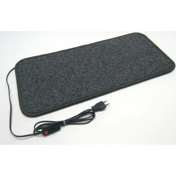 Pelíšek pro psa Malapa Topný koberec do psí boudy 301 x 601 mm šedý/bílý