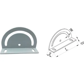 Tesařské kování Půlkruhová spojovací deska KFP1