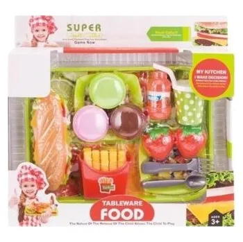 Dětská kuchyňka Zestaw kuchenny jedzenie