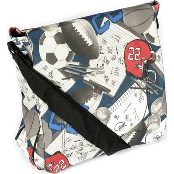 Dámská látková kabelka Loren® s klopou TN-1029 1960 FK Barva: bílá || vícebarevný