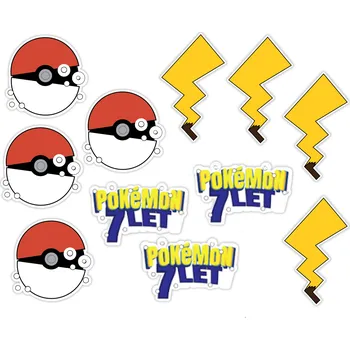 Party nádobí Personal Personalizované zápichy do koláčikov - Pokémon