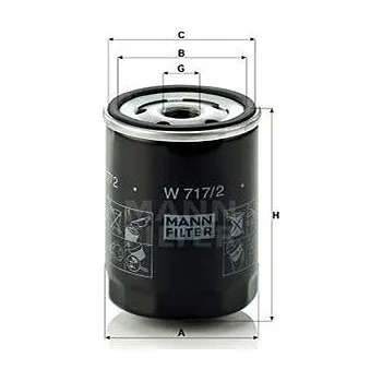 Auto-moto MANN-FILTER W717/2