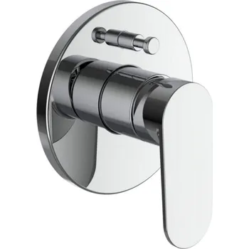 Vodovodní baterie LAUFEN Neja Baterie vanová podomítková - vrchní díl s přepínačem, zavzdušňovací ventil, chrom, H3215160040101