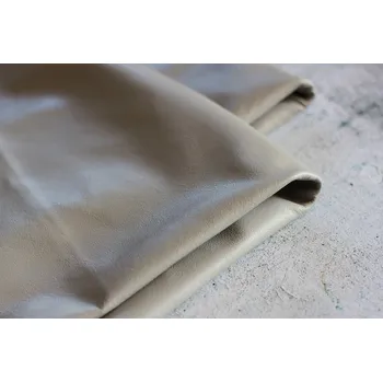 Vložka do bot Kůže pro rozměr 26x30cm - č.2 - šedobéžová světlá (Čalounická kůže na stélky)