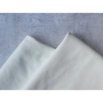 Vložka do bot Kůže pro rozměr 26x30cm - č.20 - bílá (Čalounická kůže na stélky)