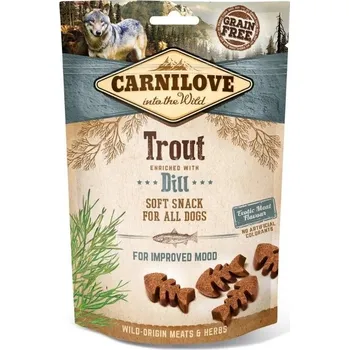 Pro psa Carnilove Dog Semi Moist Snack Trout & Dill 200g