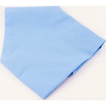 Šátek Jednobarevné bavlněné šátky - více barev - rozměr 65 cm x 65 cm světle modrá