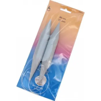 Jehlice 60cm - 12mm - kruhová jehlice PONY (Kvalitní kruhová jehlice s pevným spojem)