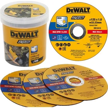 Řezný kotouč DeWALT DT20540 125 mm 100 ks