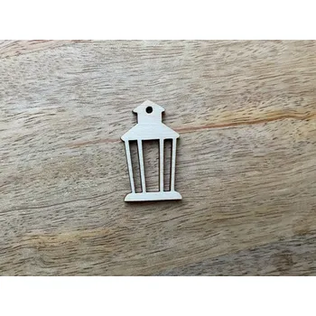 Lucerna Dřevěná lucerna, 3,5 cm