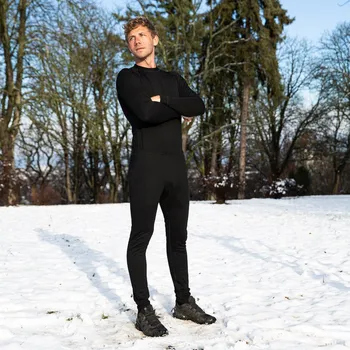 Pánské termo spodky TERMOVEL Pánské spodky MODAL PANTS černé BARVA: černá, VELIKOST: 2XL