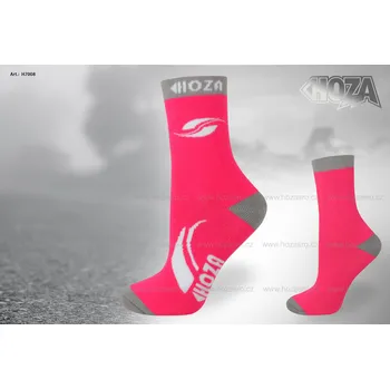 Dětské ponožky HOZA THERMO Froté - Sport 2v1 - H7008 Barva: růžová, Velikost: 27-30