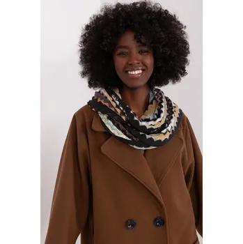 Šála Úpletový vzorovaný dámský komín model 48661 zelený