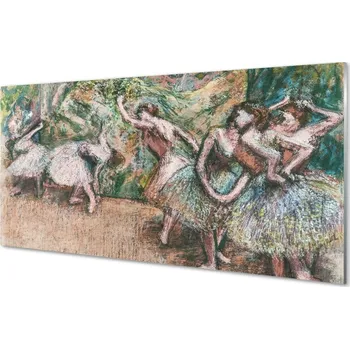 Obraz Obraz na skle Skica ženy tančí lesa 100x50 cm 2 Přívěsky