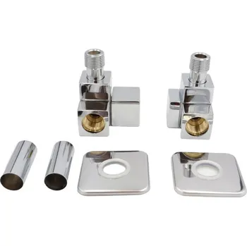 Ventil Rohový hranatý ventil Z2 edge-set (různé barvy) Barva: chrom pravá