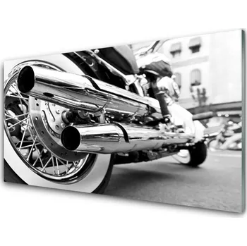 Obraz Obraz na skle Motor Umění 100x50 cm 2 Přívěsky