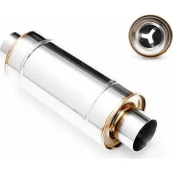 Tlumič výfuku Sportovní tlumič výfuku RM Motors 70 mm 300 mm RM