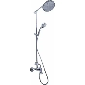 Vodovodní baterie RAV-SLEZÁK Slezák-RAV: Vodovodní baterie sprchová Colorado s hlavovou a ruční sprchou CO182.5/5 Chrom č. 1 100 mm