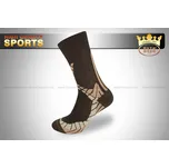 Funkční sportovní ponožky HOZA - H3600 Barva: hnědá béžová, Velikost: 39-42